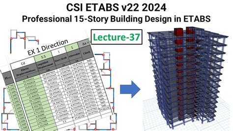atabs story|HOW TO CHECK IF YOUR ETABS MODEL IS .